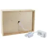 Boite lumineuse LED 30x20 cm