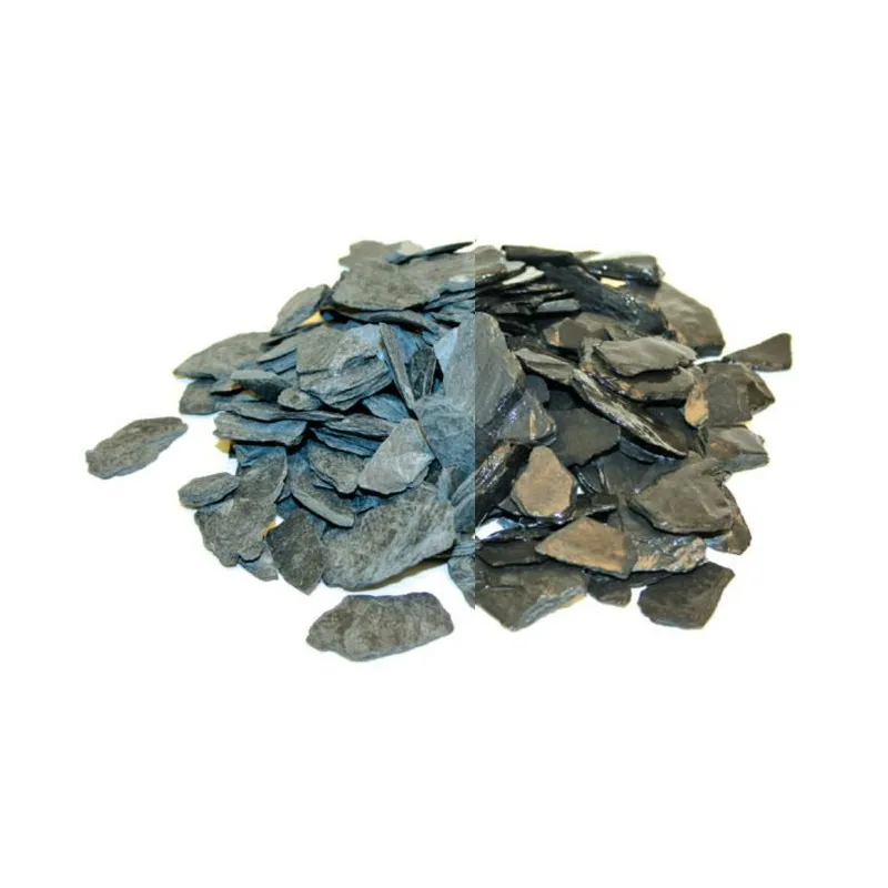 Paillis d'ardoises bleu noir