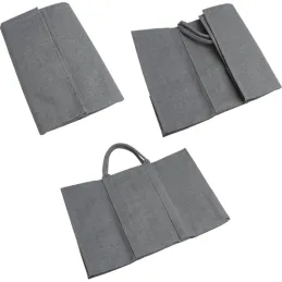 Sac à bûches en jute