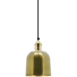 Suspension en métal et laiton