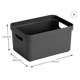 Boîte de rangement Sigma Home Box 5 litres
