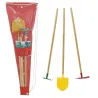 Set 3 outils de jardin enfant + sac de transport