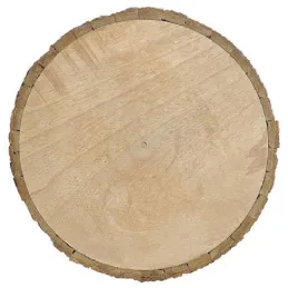 Dessous d'assiette en bois Bienvenue au chalet