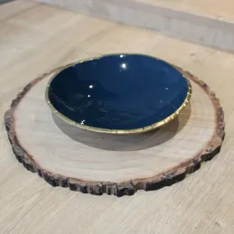 Dessous d'assiette en bois Bienvenue au chalet