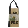 Sac à bûches en jute