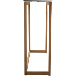 Console plateau en verre