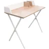 Bureau en bois et métal Brice