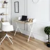 Bureau en bois et métal Brice
