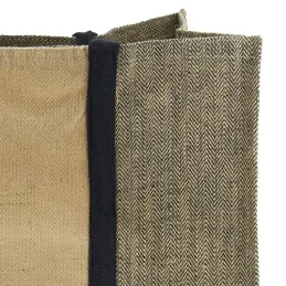 Sac à bûches en jute