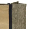 Sac à bûches en jute