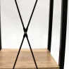 Etagère 4 tablettes en bois et métal Savannah
