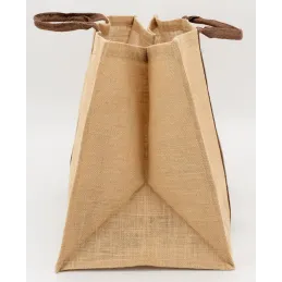 Sac à bûches en jute
