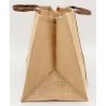 Sac à bûches en jute