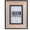 Cadre photo en bois Happy working  (Lot de 2)
