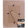 Cadre photo en bois Happy working  (Lot de 2)