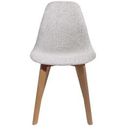 Chaise scandinave assise grosse maille (Lot de 2)