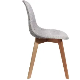 Chaise scandinave assise grosse maille (Lot de 2)