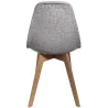 Chaise scandinave assise grosse maille (Lot de 2)