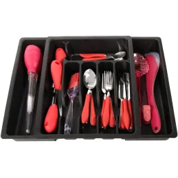 Range couverts ajustable en plastique