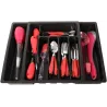 Range couverts ajustable en plastique