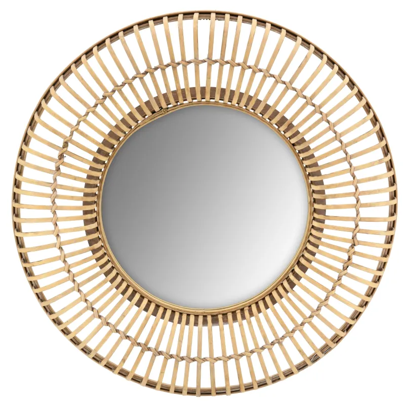 Miroir en bois 70 cm