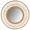 Miroir en bois 70 cm