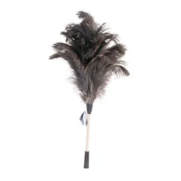 Plumeau en plumes d'autruche télescopique 150-220cm