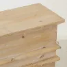 Manteau de cheminée en pin naturel