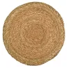 Set de table ronds en jonc naturel Zoho (Lot de 6)