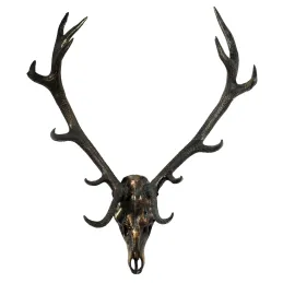 Tête de cerf en résine
