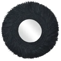Miroir en jonc teinté 70 cm