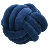 Coussin en velours Noeud 25 cm