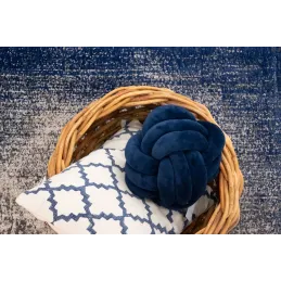 Coussin en velours Noeud 25 cm