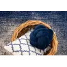 Coussin en velours Noeud 25 cm