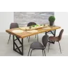 Chaise en polyuréthane et métal
