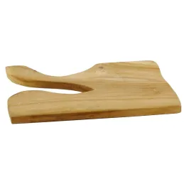 Planche à découper design en teck naturel