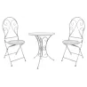 Table ronde en métal