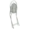 Chaise en métal forgé pliante