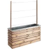 Bac à fleurs 110 litres Lign Z avec treillis