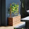 Bac à fleurs 110 litres Lign Z avec treillis