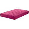 Coussin de palette en coton coloré 120 x 60 cm