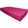 Coussin de palette en coton coloré 120 x 60 cm