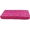 Coussin de palette en coton coloré 120 x 60 cm