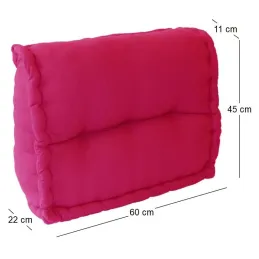 Coussin cale-rein en coton coloré