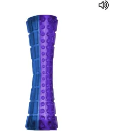 Stick chien en plastique coloré 15 cm