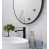 Miroir rond en métal 86 cm Hubba