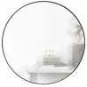 Miroir rond en métal 86 cm Hubba