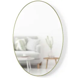 Miroir rond en métal 86 cm Hubba