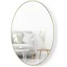 Miroir rond en métal 86 cm Hubba