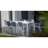 Chaise aluminium textilène Linea (Lot de 2)